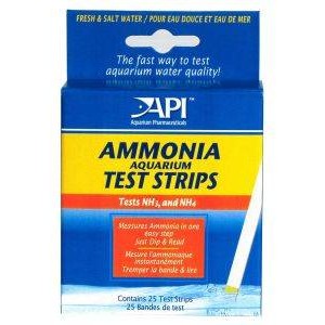 AMMONIA AQUARIUM TEST STRIPS - API