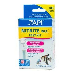 FRESHWATER /SALTWATER NITRITE TEST KIT, TEST KIT OF 180 TESTS - API