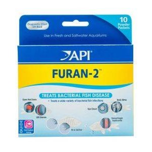 FURAN-2 MEDICATION - 10CT POWDER PACKETS - API