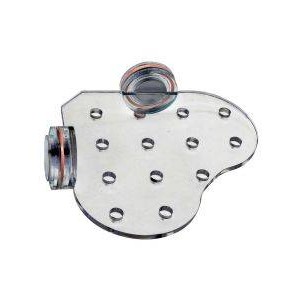 13 HOLE CORNER FRAG RACK WITH MAGNET MOUNT - AQUAMAXX