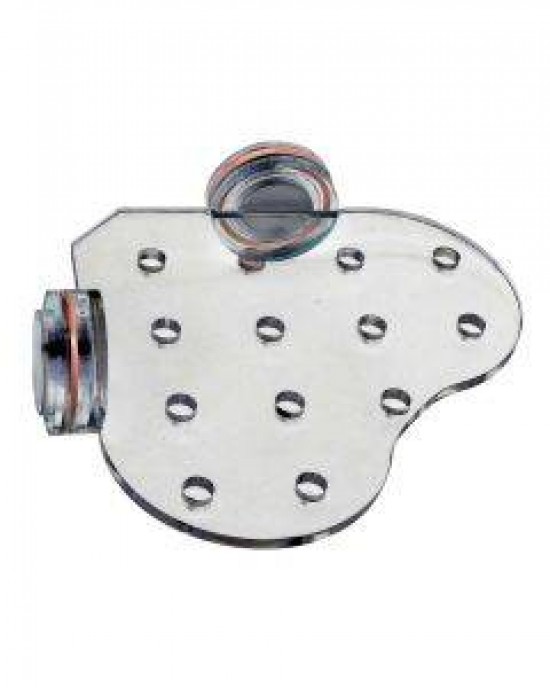 13 HOLE CORNER FRAG RACK WITH MAGNET MOUNT - AQUAMAXX