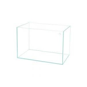 RECTANGULAR LOW-IRON RIMLESS AQUARIUM - 9.6 GALLON - AQUAMAXX