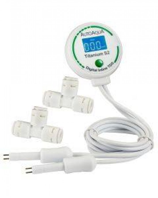 TITANIUM S2 - DUAL INLINE TDS METER - AUTOAQUA